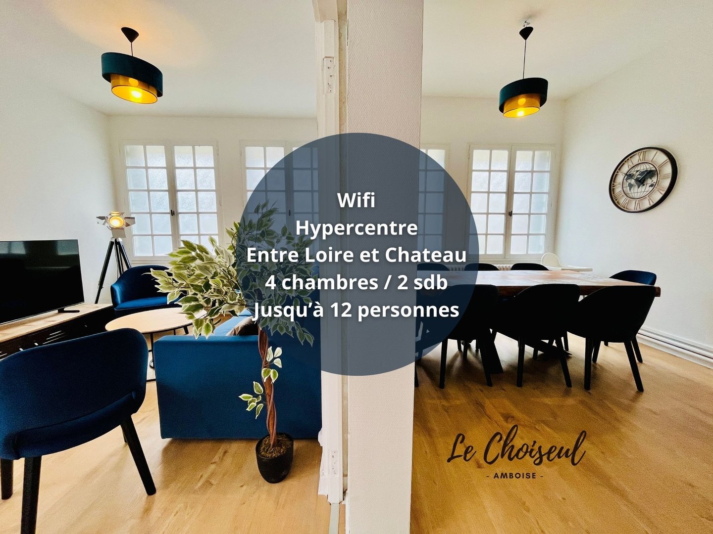 Gite à Amboise sous le château 