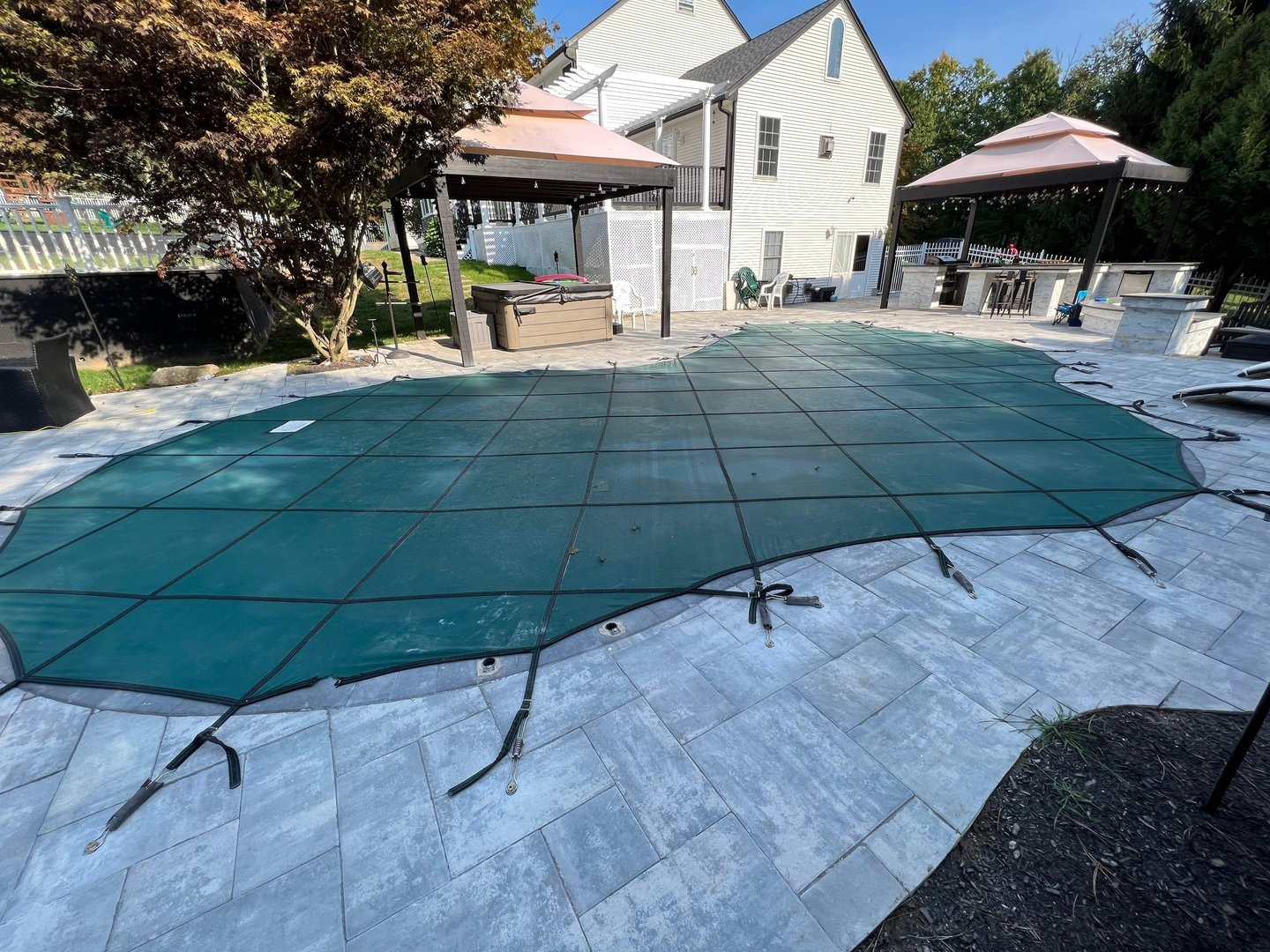 Comprehensive pool closing services by Eagleview Pool Care to keep your pool safe and secure in CT