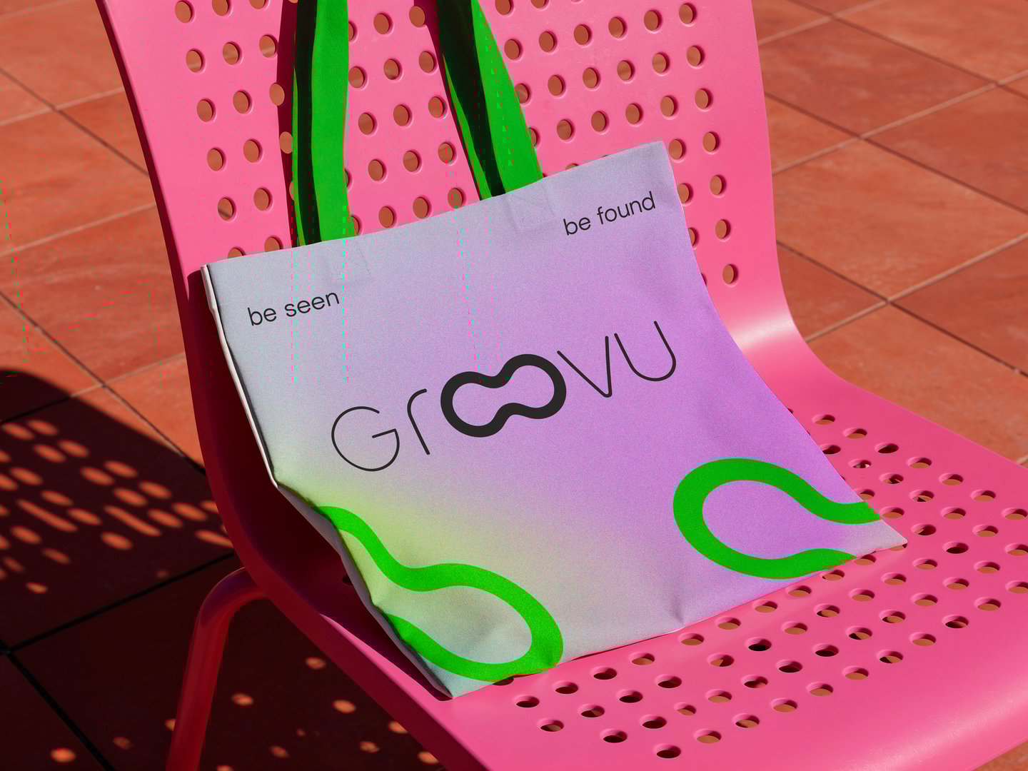 Werbematerial Einkaufstasche Groovu