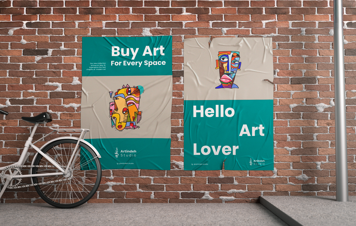 Artindeh Poster Brand Case Study