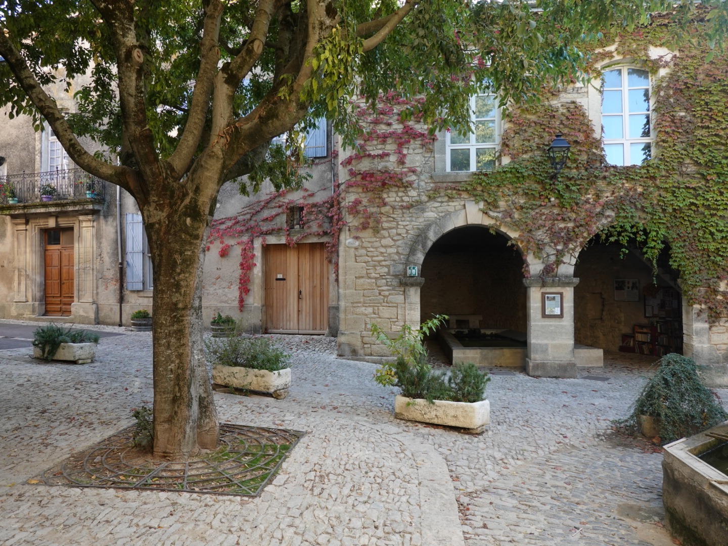 Les rues de Saignon