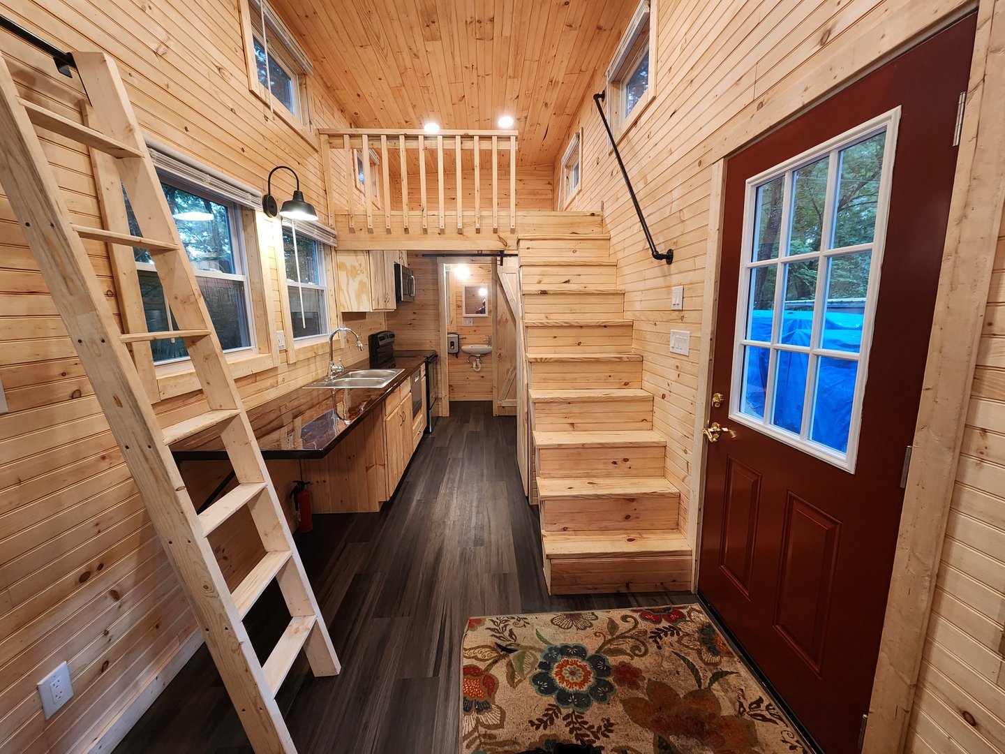 Craftsman Tiny Homes Model Nordic with Lofts