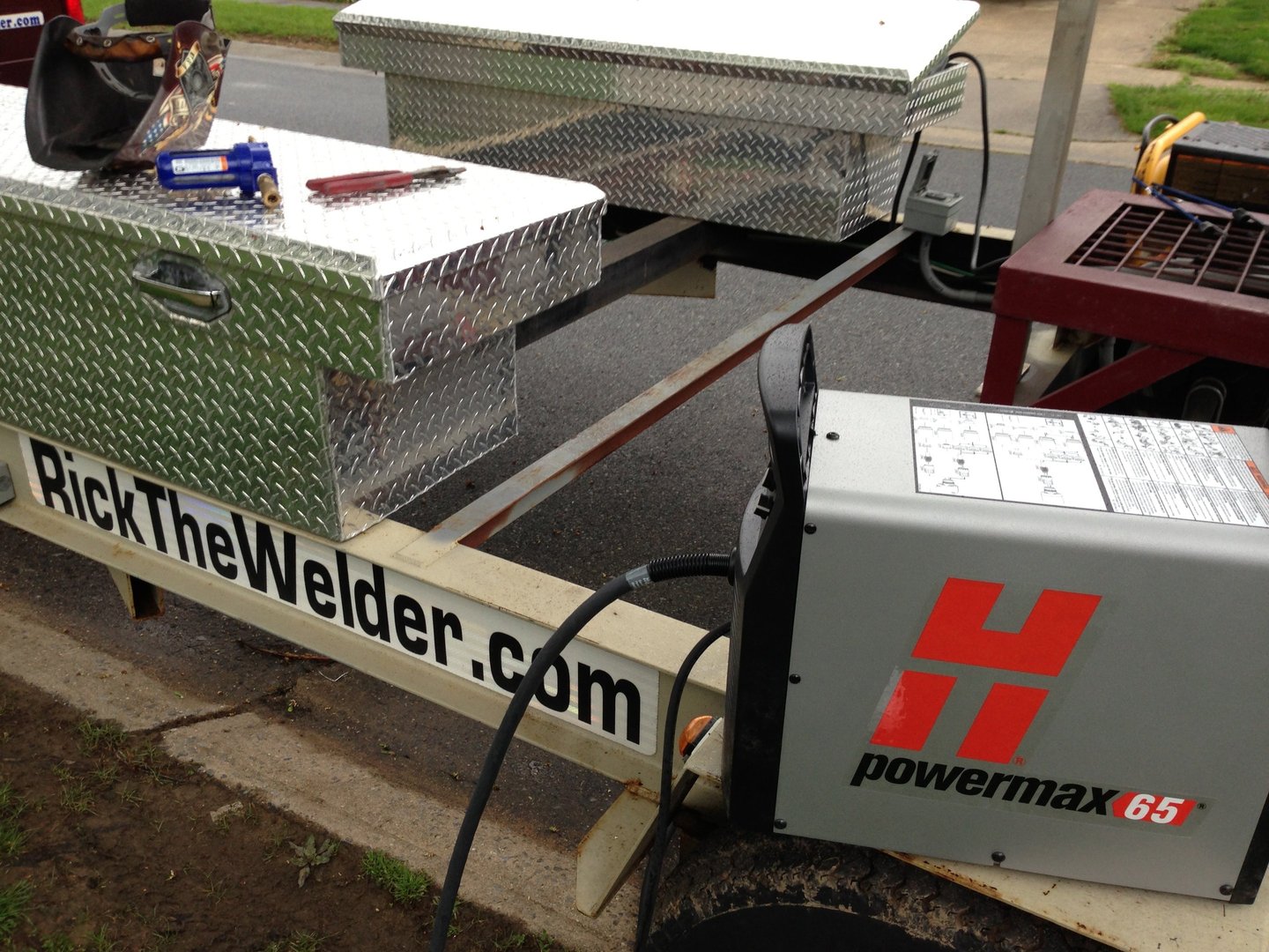 One of Ricks first rigs