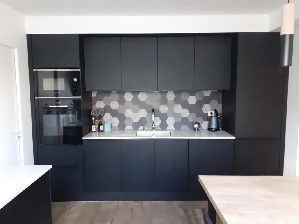 réalisation cuisine sur mesure à Baron-sur-Odon - Baïa Home