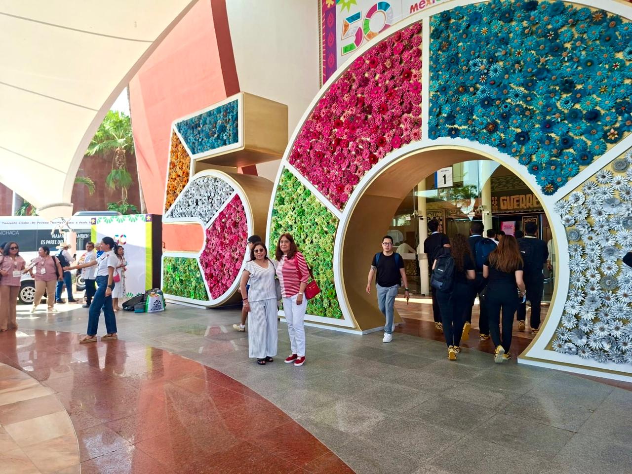 Directora general de DCO Expereince presente en la 50° Edcion de tianguis turistico