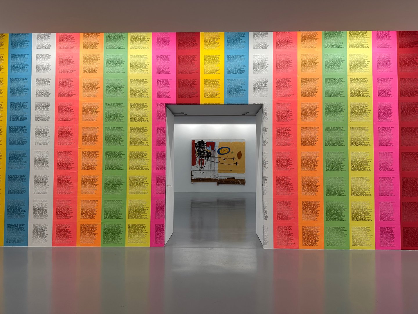 Jenny Holzer, Inflammatory Wall, 1979-1981, Posters on coloured papers ©16mag
