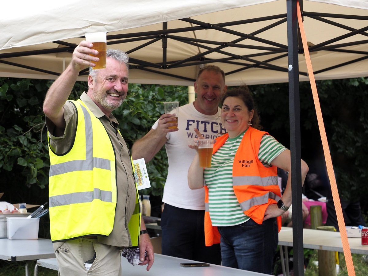Gary Fitzpatrick, Ian Godfrey and Denise Penn