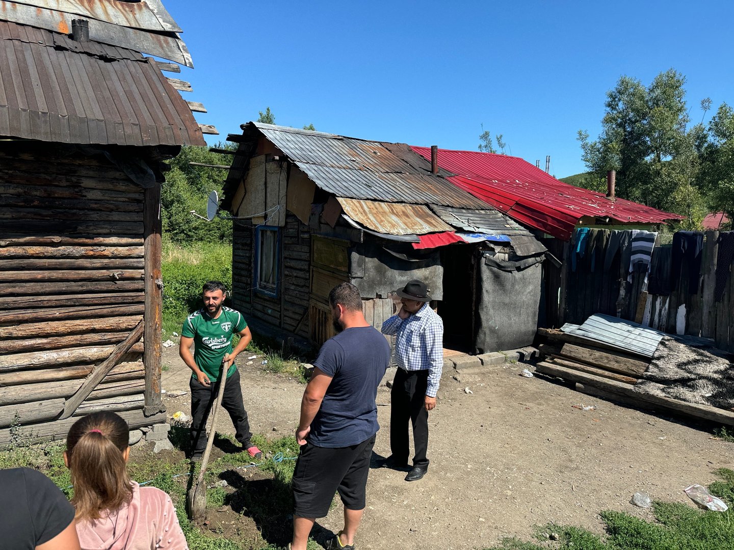 Her graves det ny ringmur.