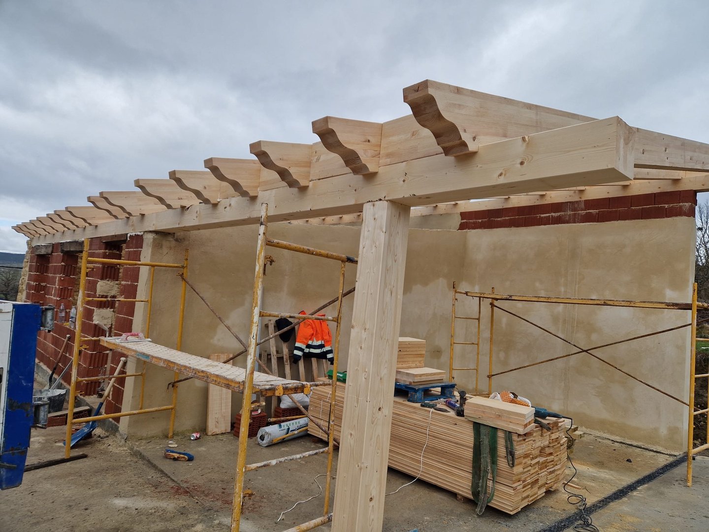 Estructuras de madera para tejados