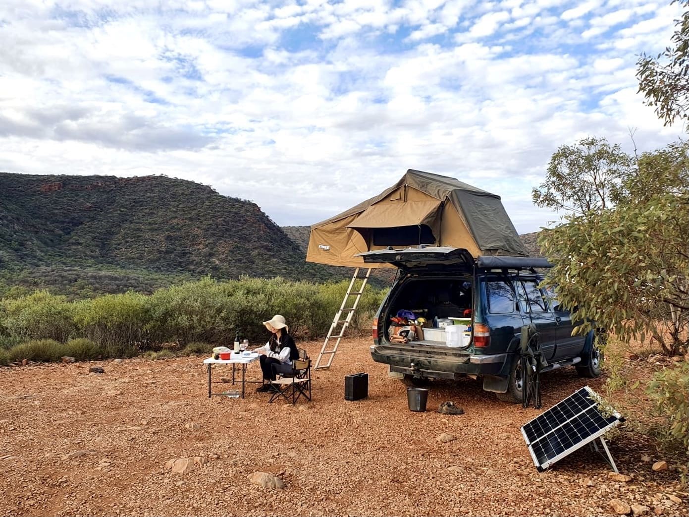 El coche con el que acampé en Australia