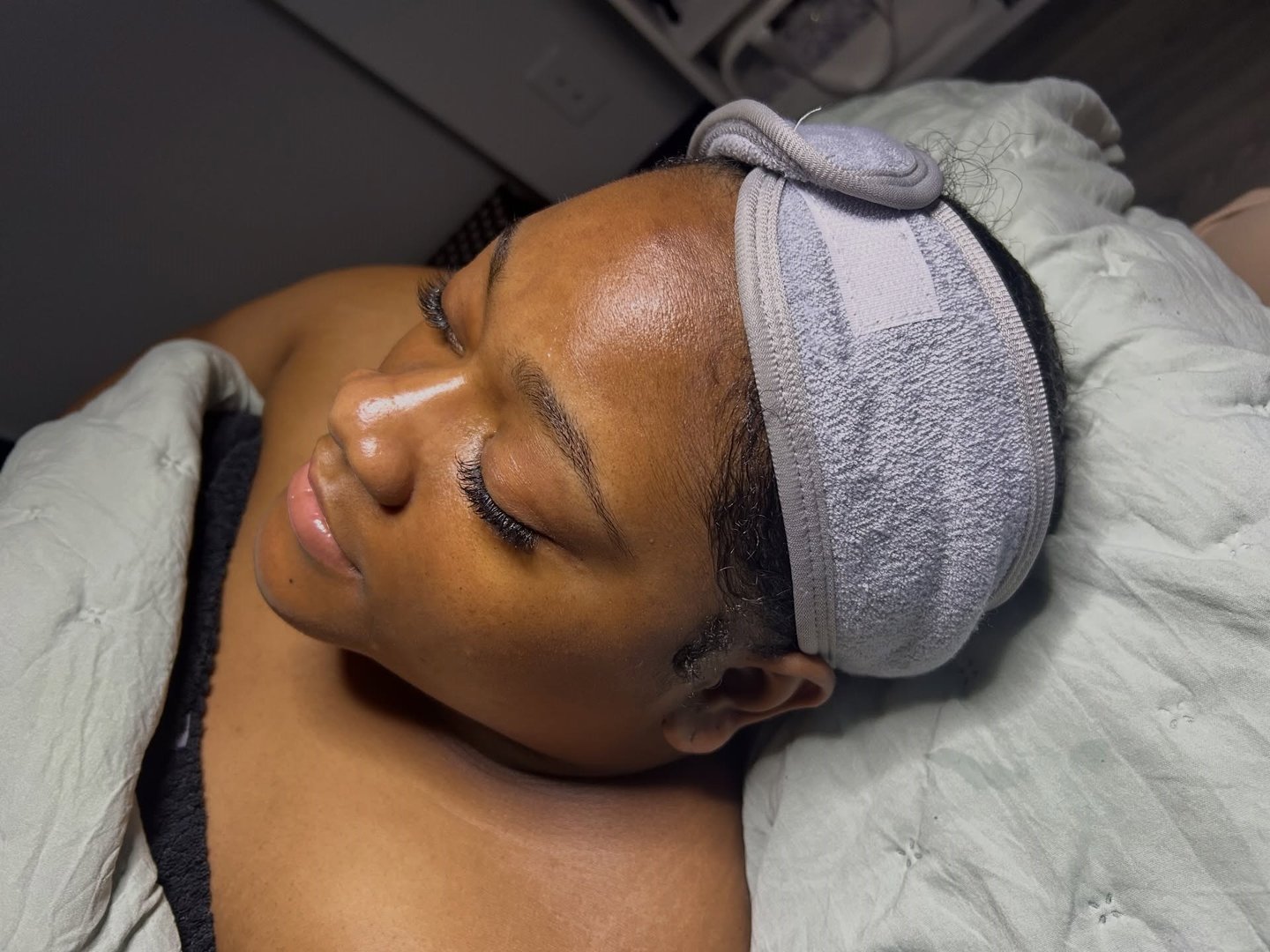 facial client after facial