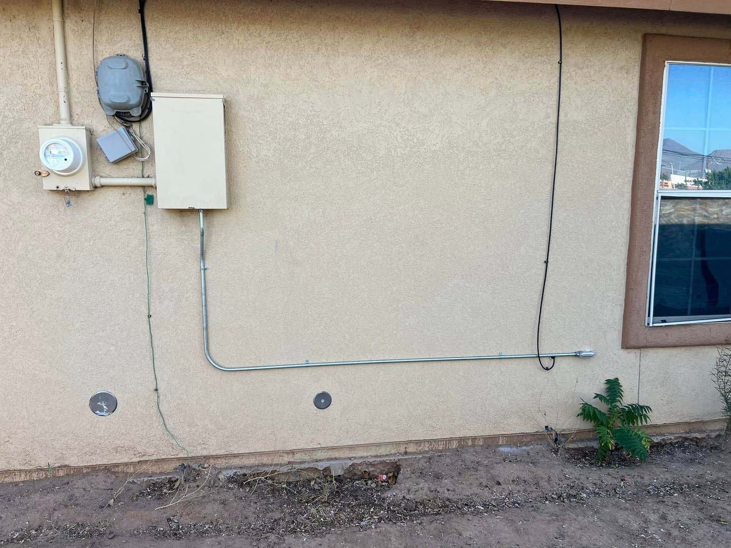 conduit electrical run