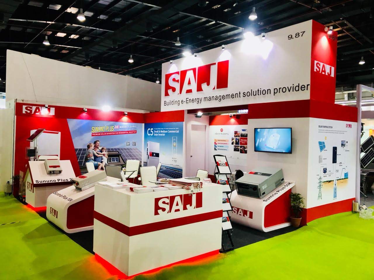 Solar exhibition we provide cusom fabricate stall , booth design and  design services to our client