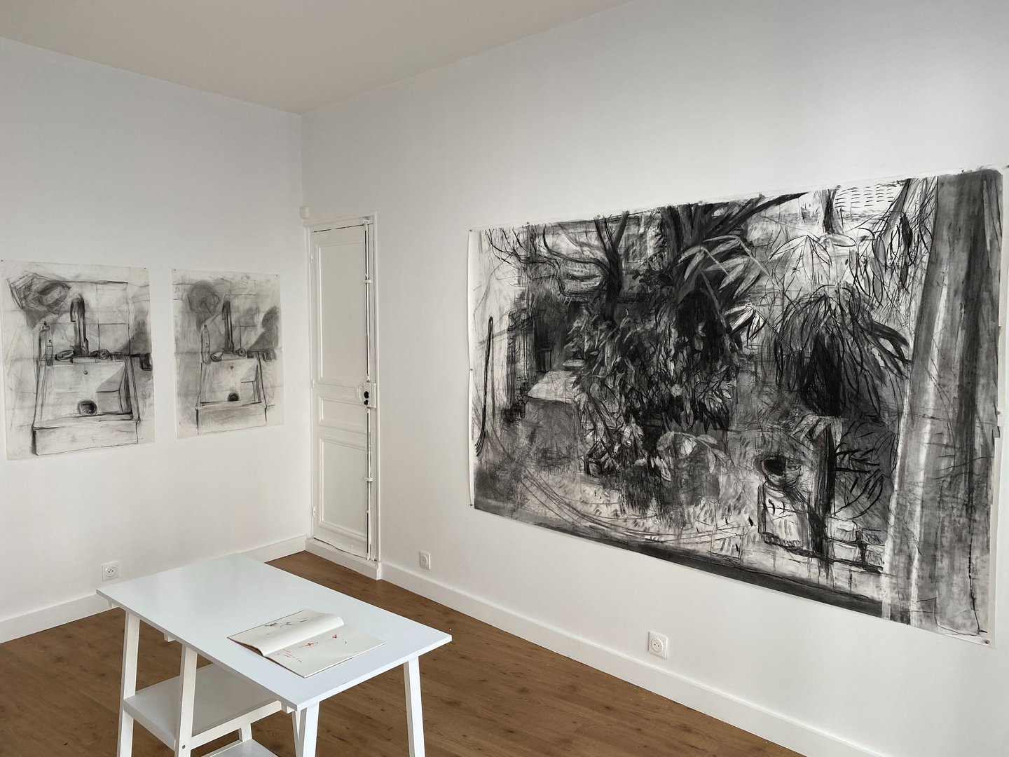 Galerie Maxime Allain Marine Bikard Partition du dehors