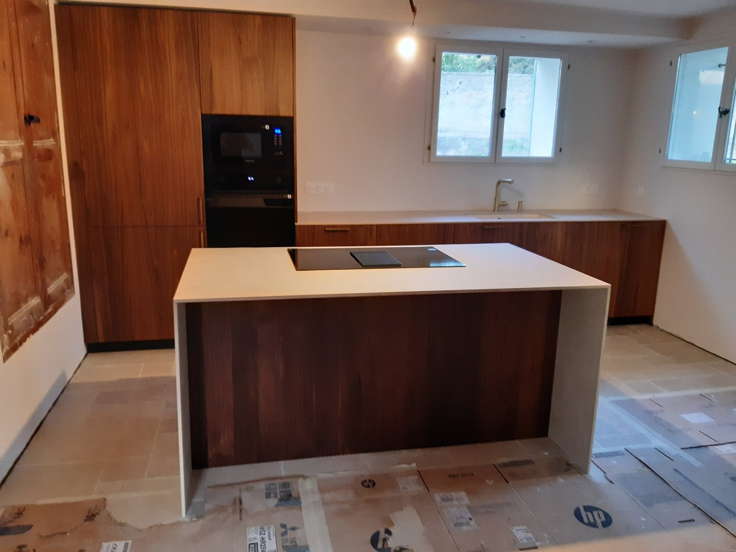 Cuisine noyer DEPETRIS DESIGN