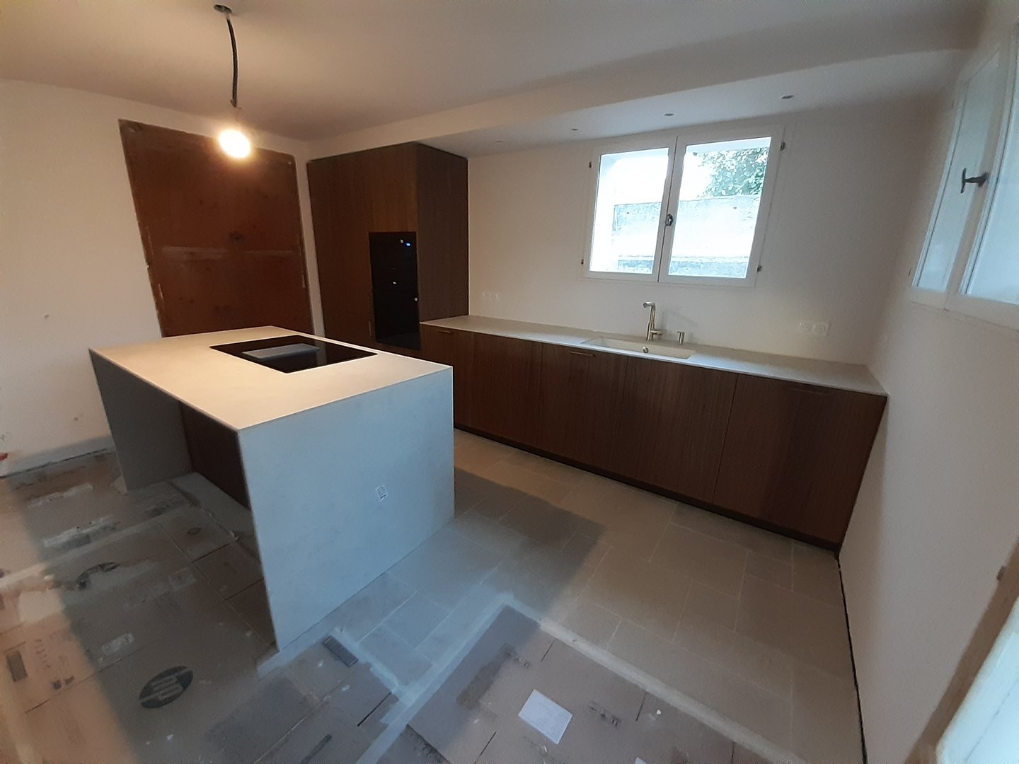 Cuisine noyer DEPETRIS DESIGN