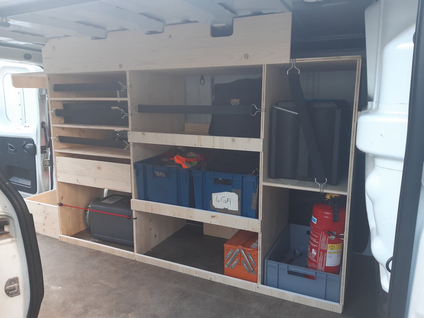 Aménagement sur mesure utilitaire