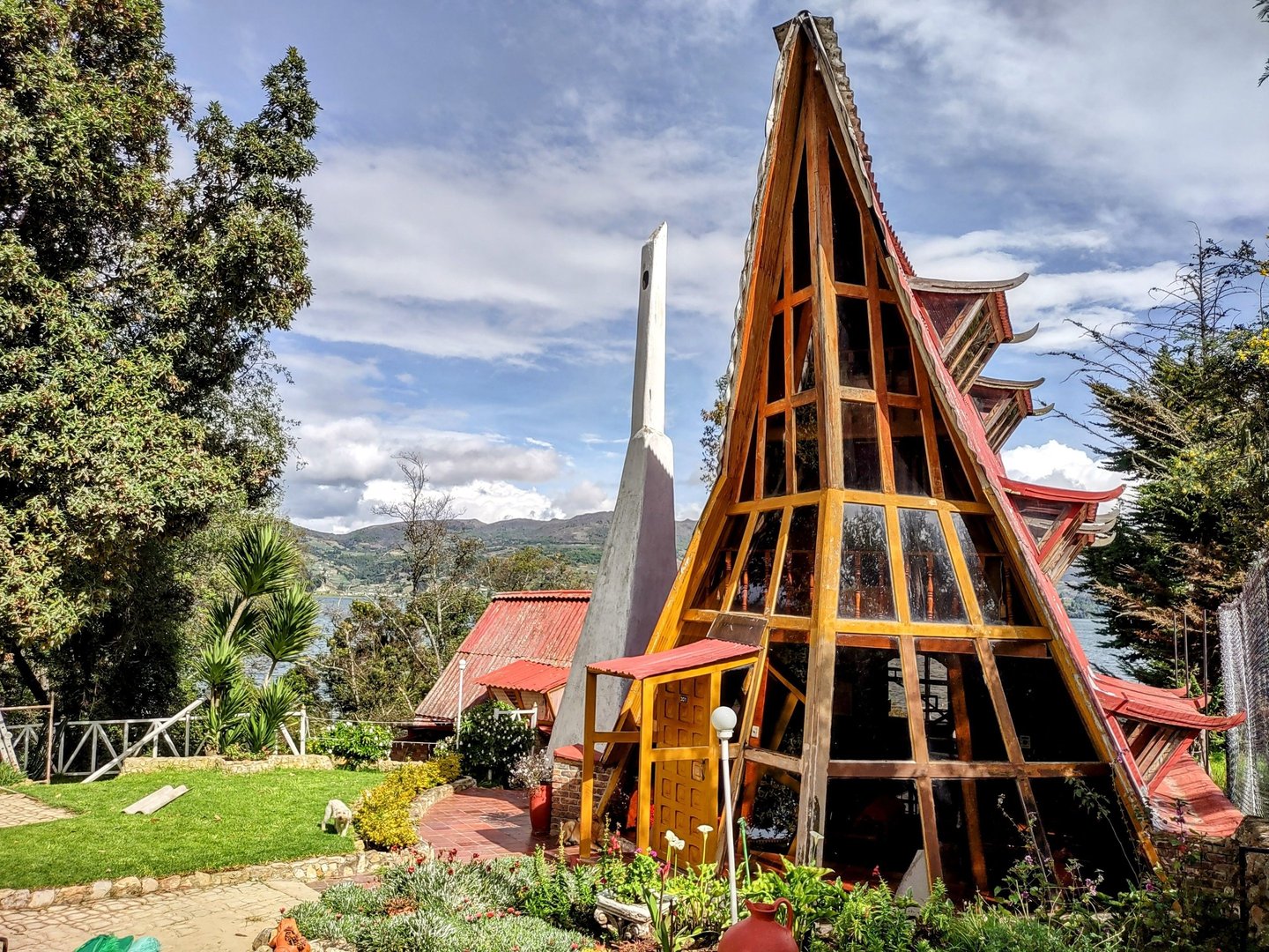 Lago de Tota, Laguna de Tota, Refugio Génesis, Cabaña