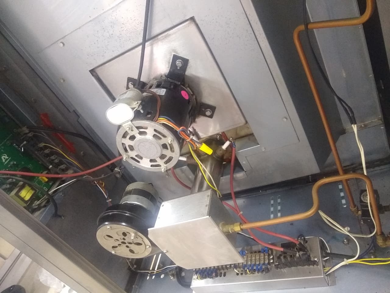 Motor limpio y que funcionado adecuadamente