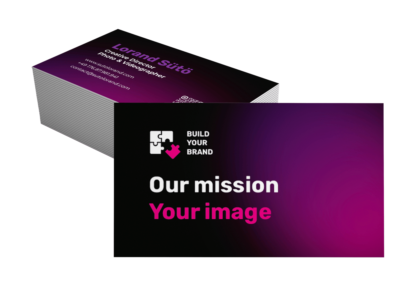 Graphic design for Business Card from Munich Bayern Germany