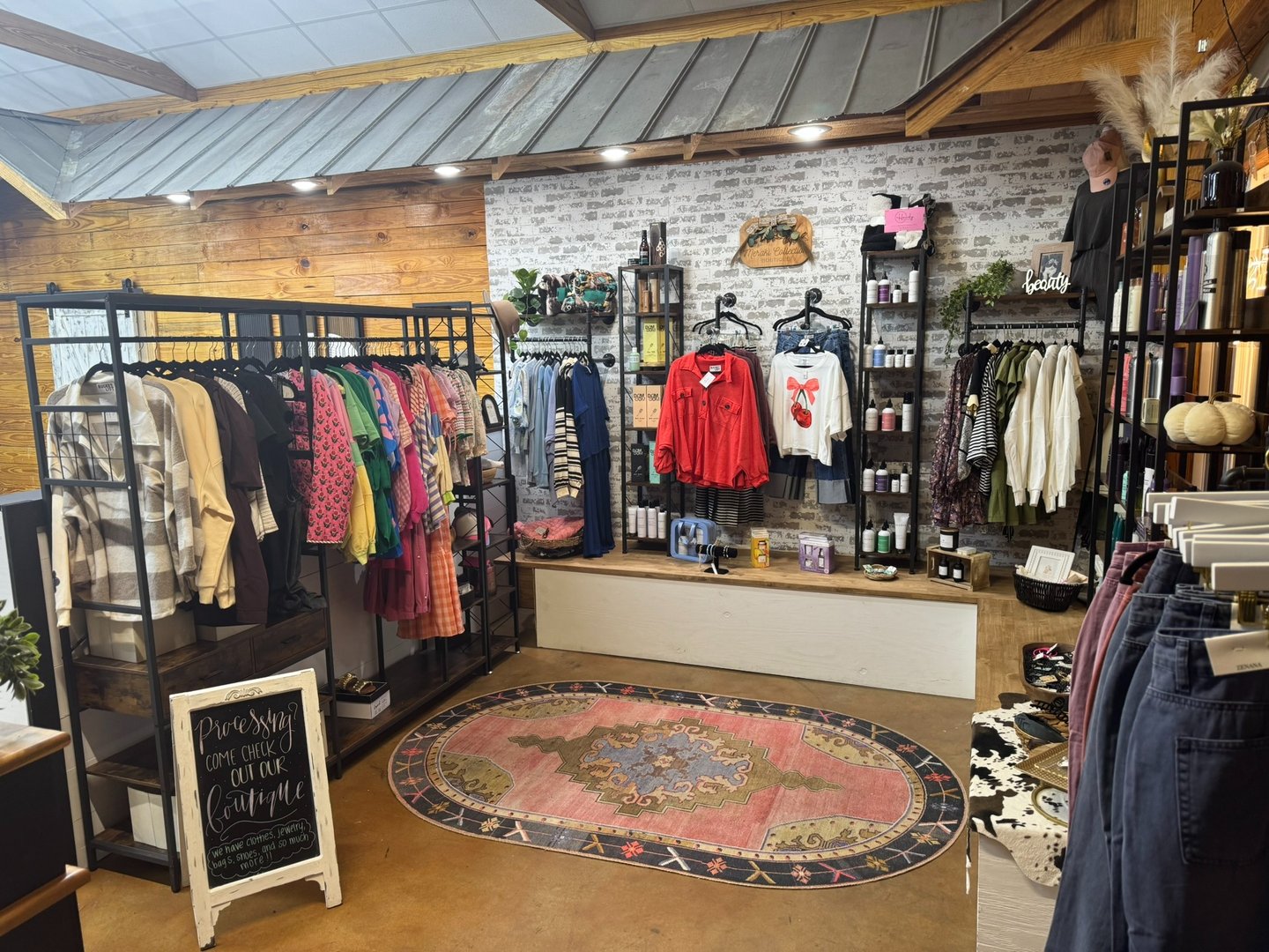 boutique at Meraki and Co salon and spa and boutique in Greer sc