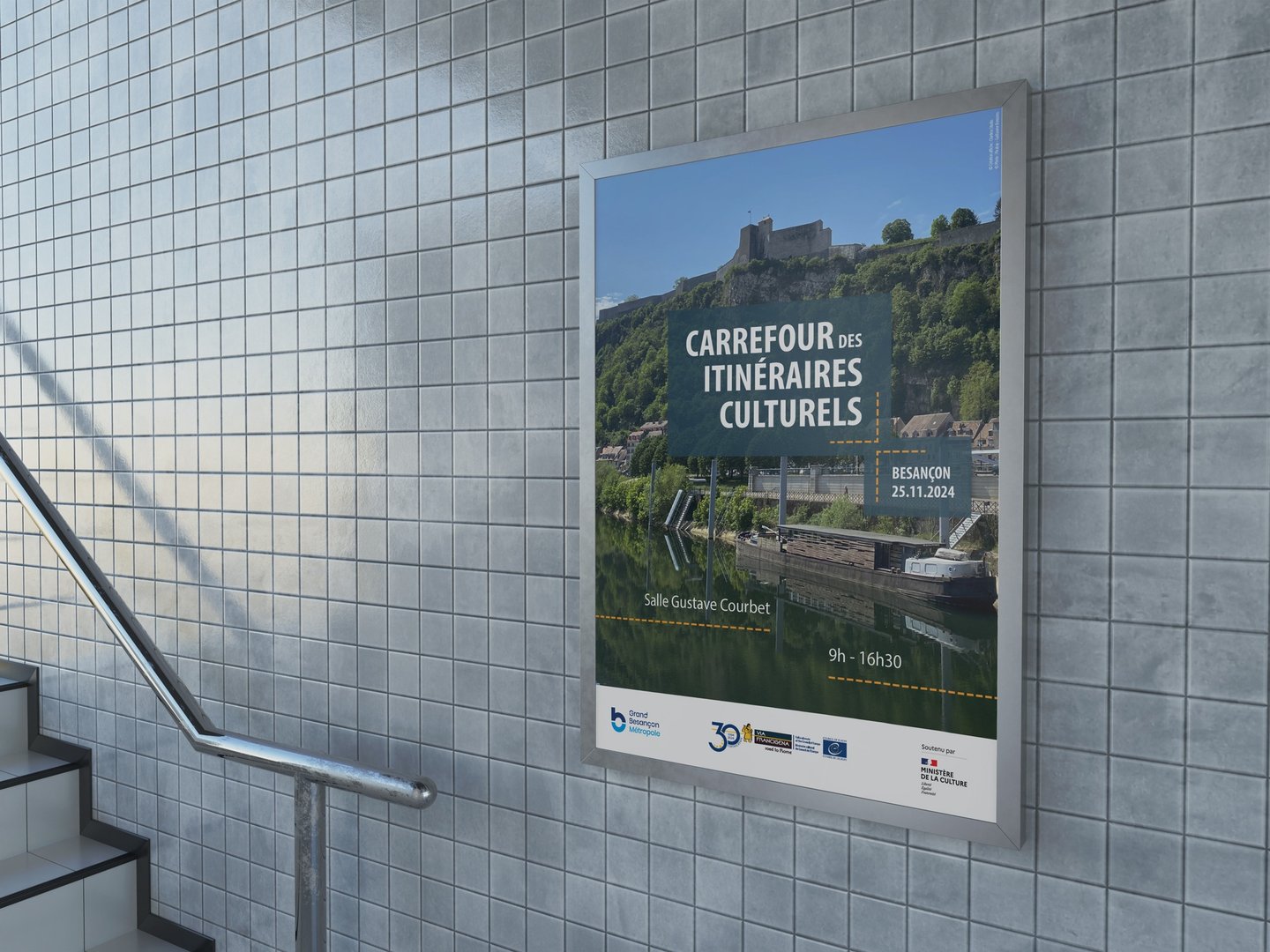 Affiche séminaire Carrefour des Itinéraires Culturels