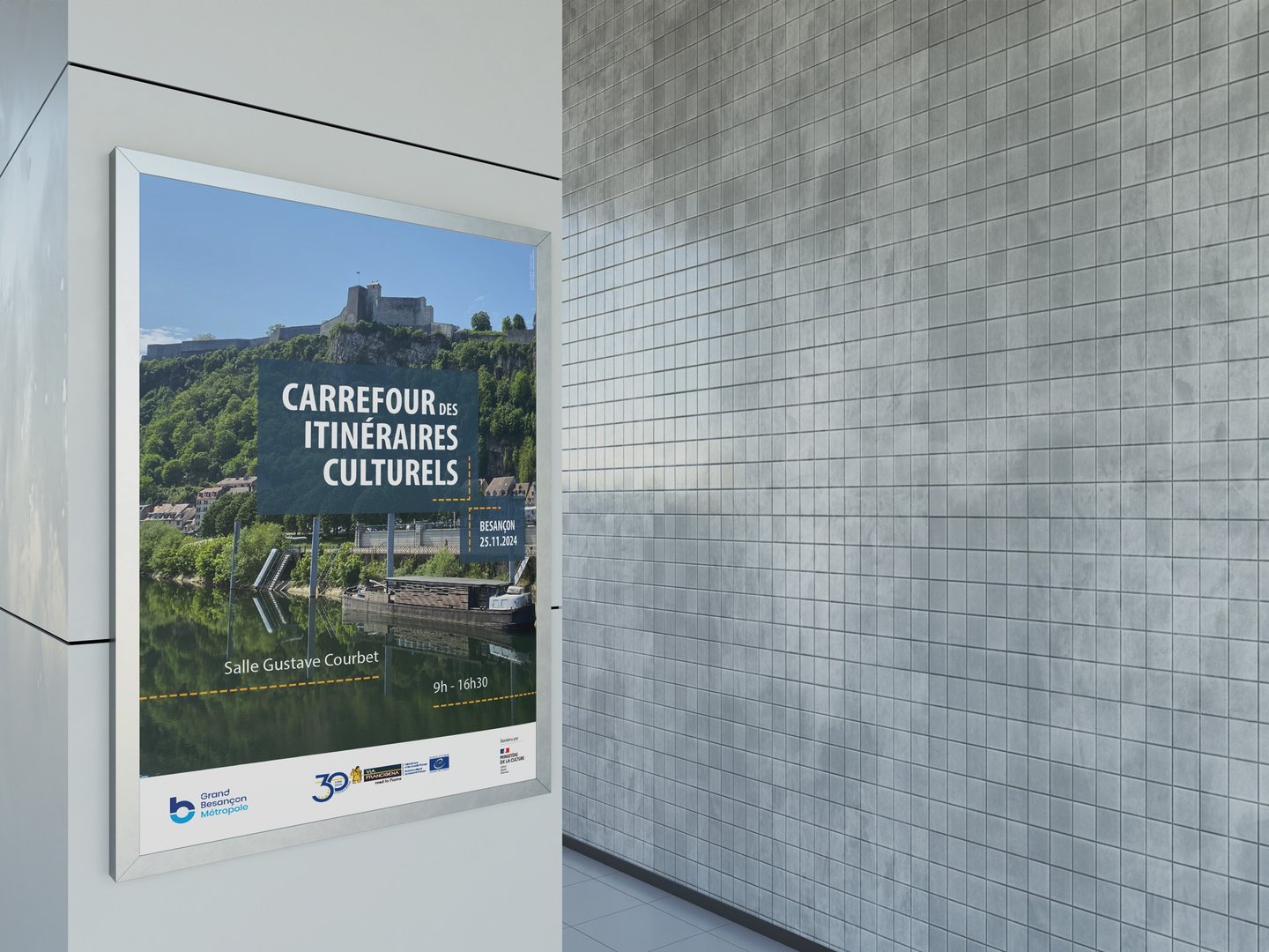 Affiche événement Carrefour des Itinéraires Culturels