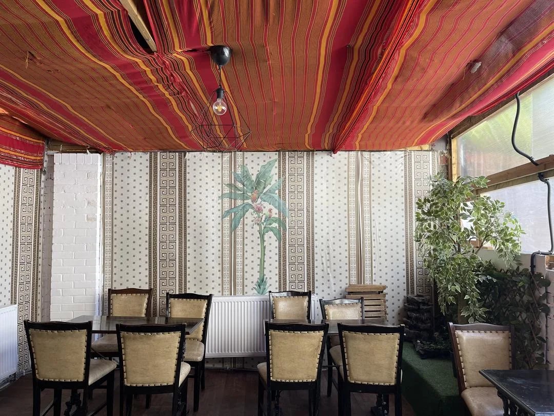 Somali restaurant interior Kentish Town London