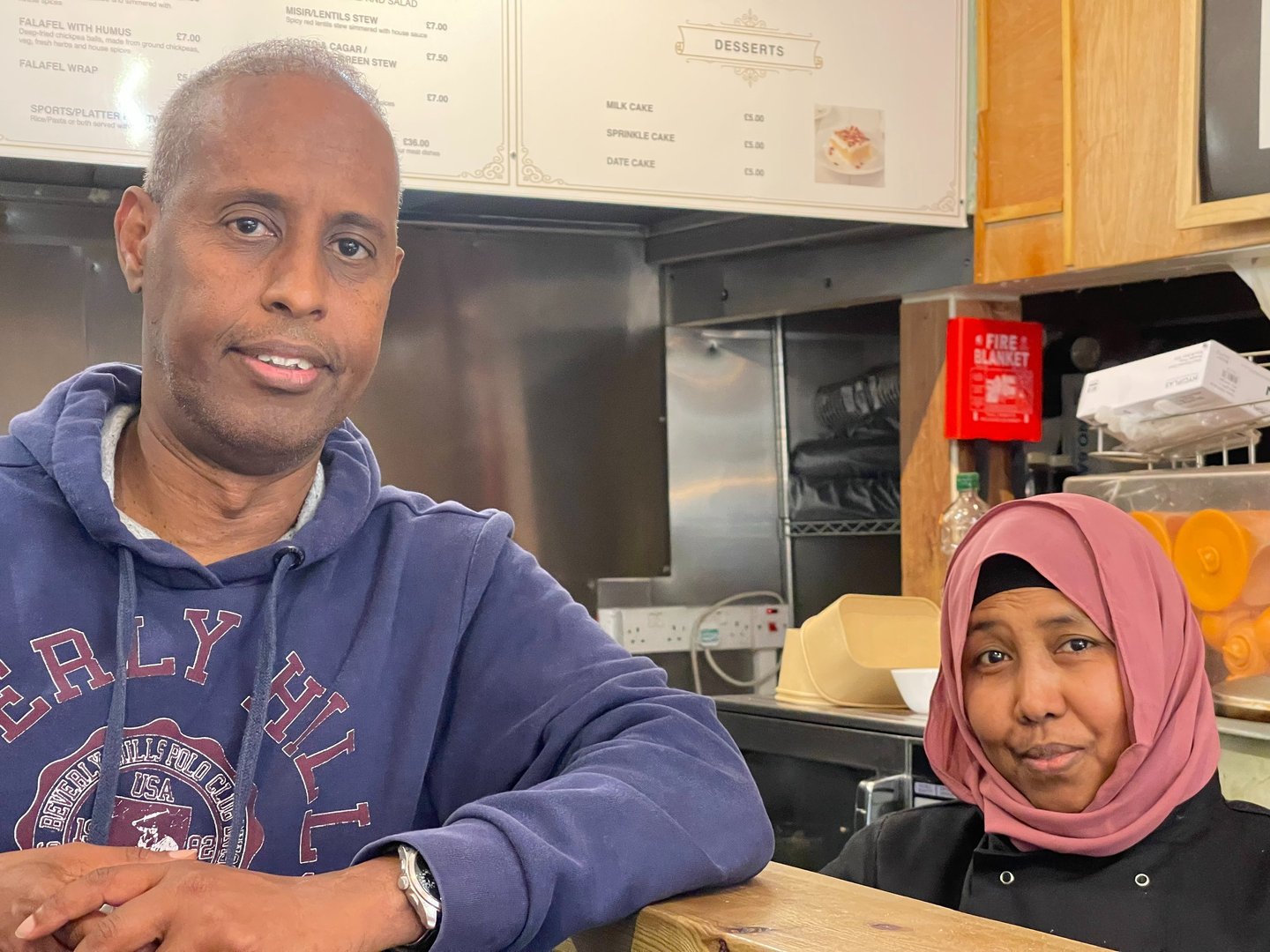 Team at Paradise Somali preparing authentic traditional Somali dishes with care and quality