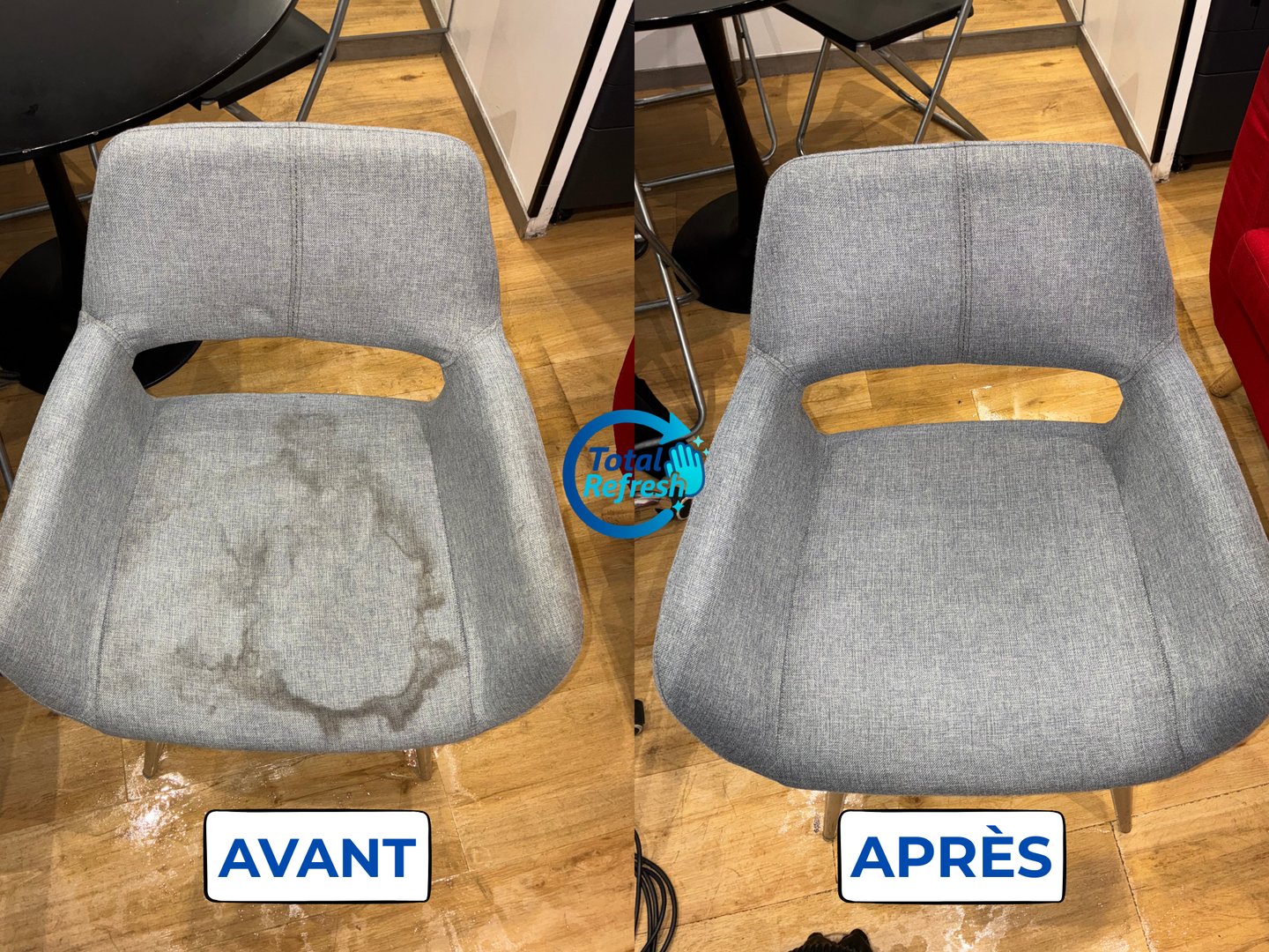 nettoyage chaises à domicile