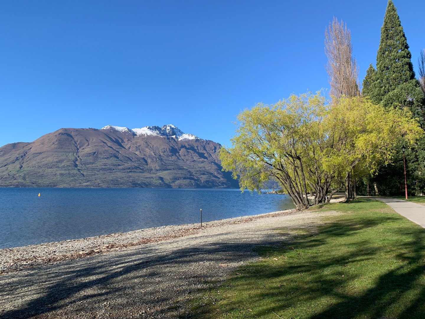 Beautiful views of Lake Wakatipu