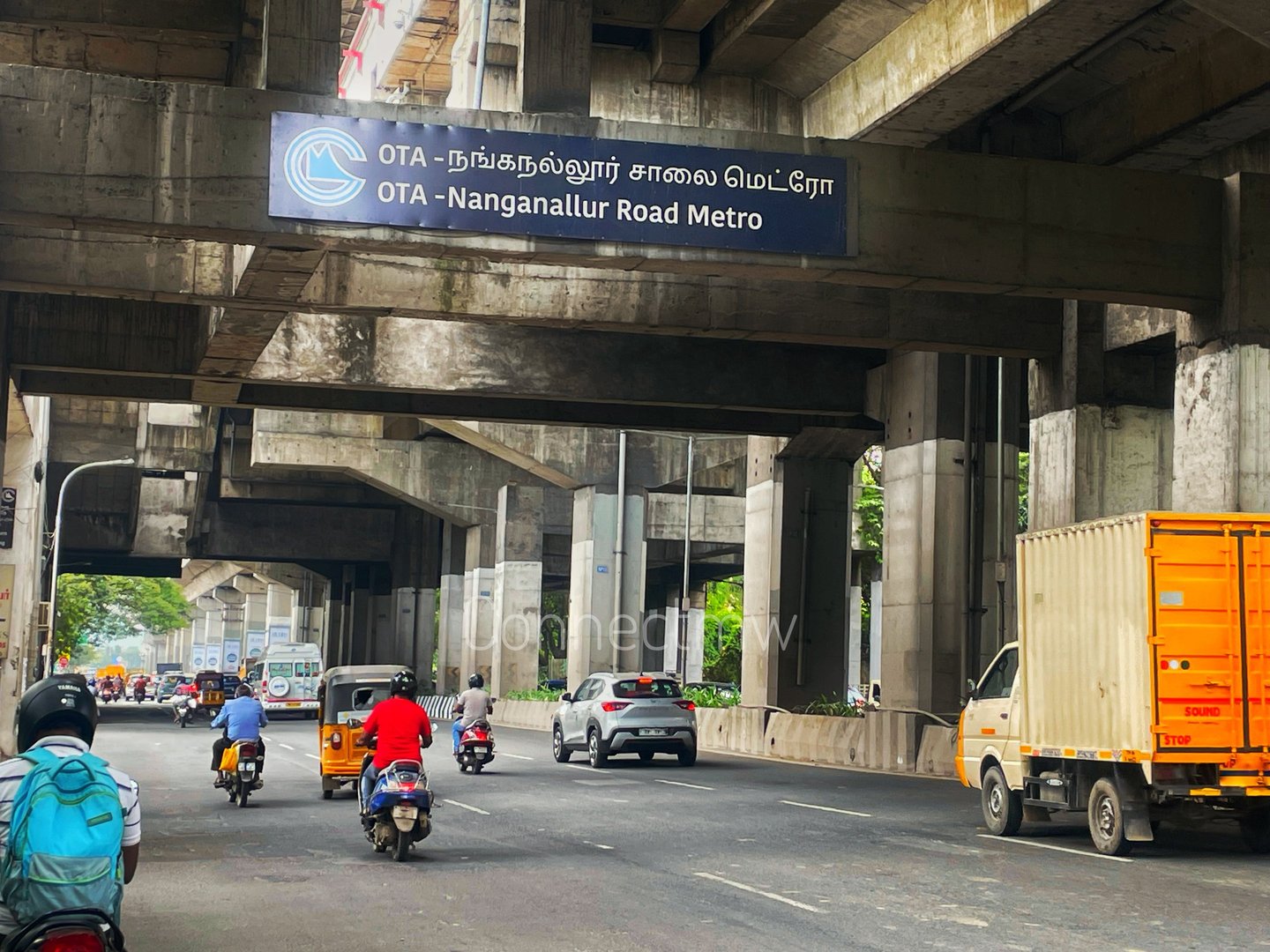 OTA Nanganallur Road  Metro Station