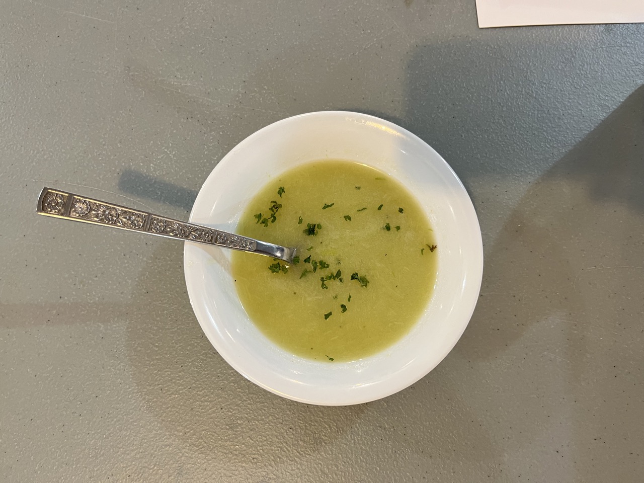 potage de quenouilles