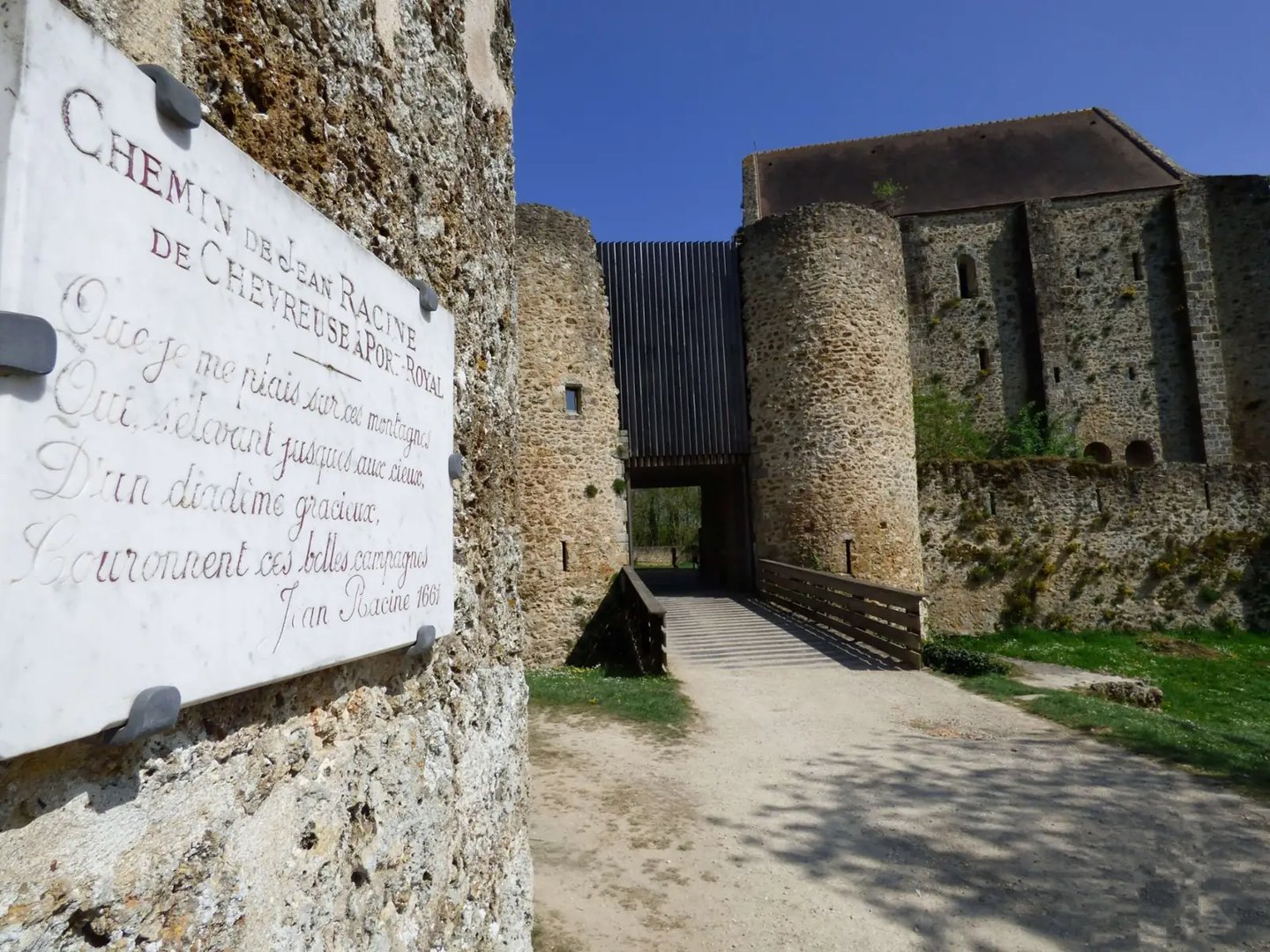 Chateau de la Madeleine à Chevreuse