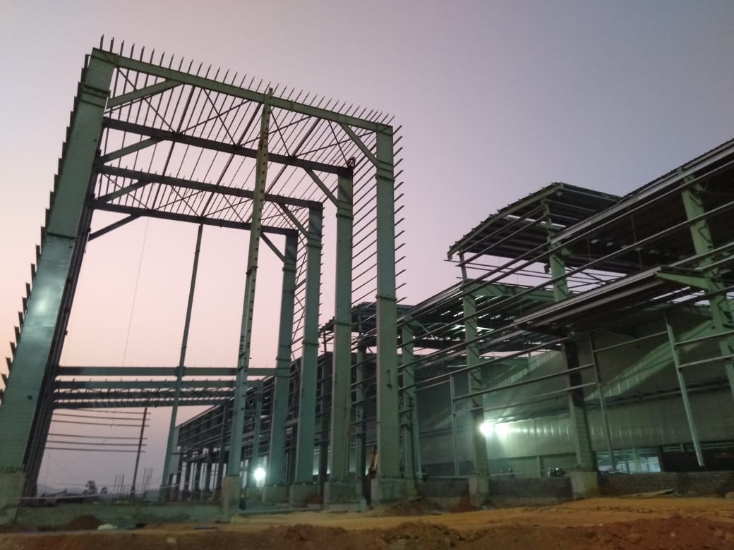 MDF Board Plant Factory Shed in Atchutapuram, Vizag, Andhra Pradesh