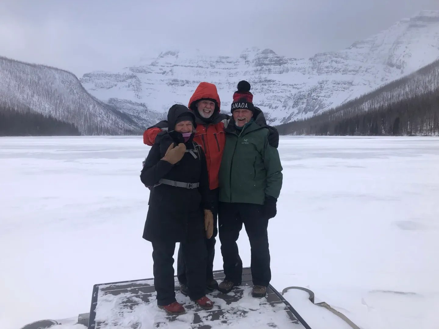 Snowshoe trip into Cameron Lake in Waterton. Join us for Waterton Winter Wonderland and learn all ab