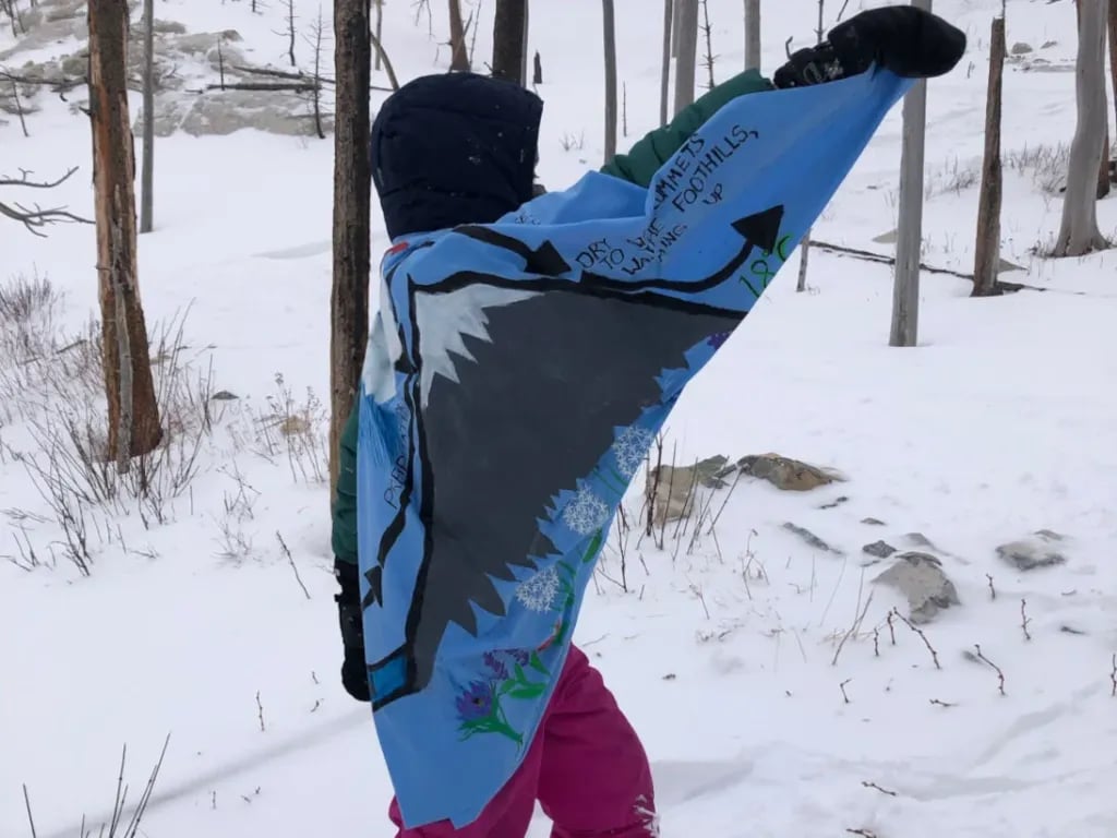 Become part of the story during the Waterton Winter Wonderland