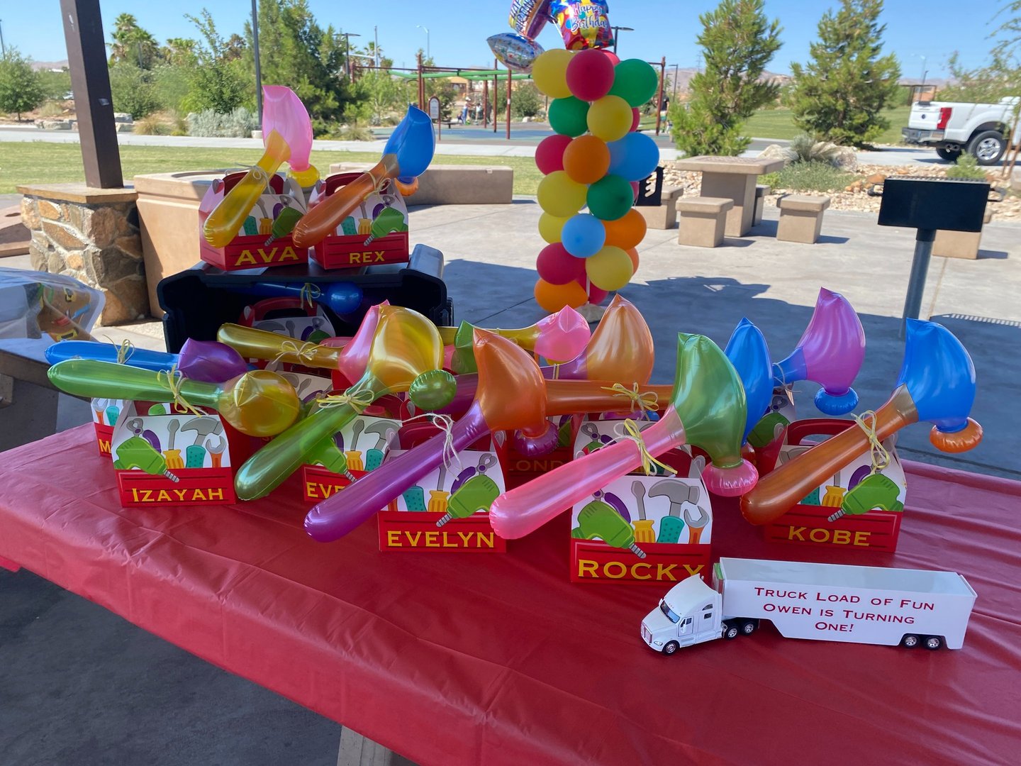 Tool Box Birthday Party Favors