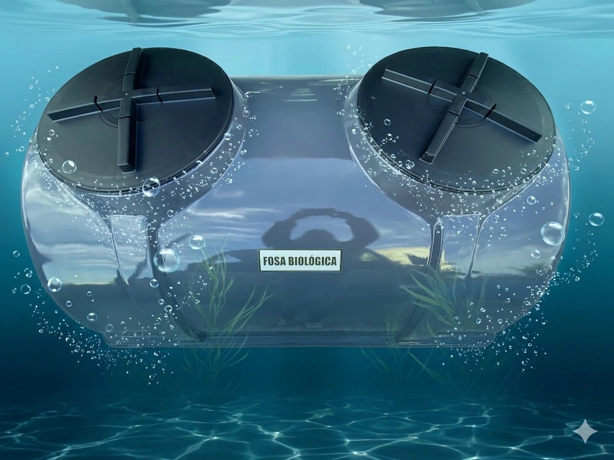 Fosa septica compacta 