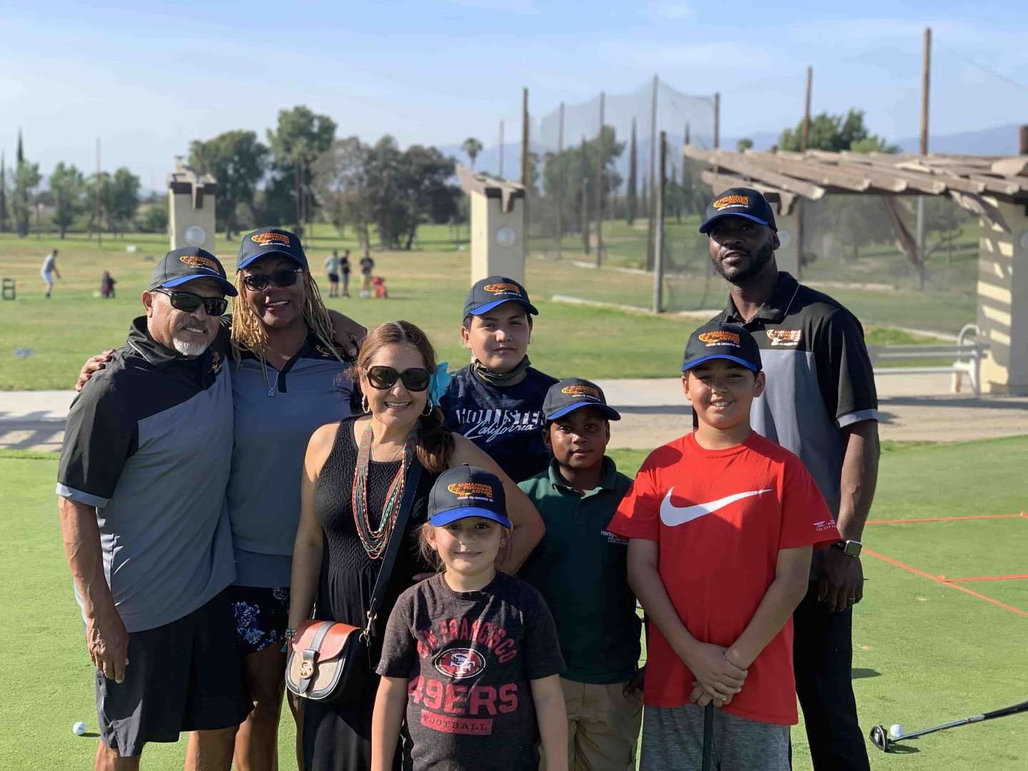 Enhancing Forward Action image of a group of winners