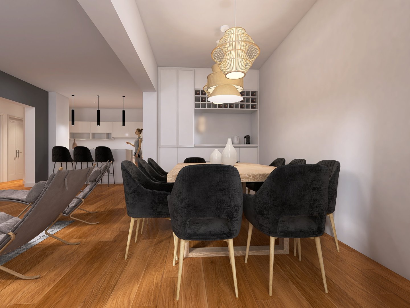 Mobiliario a Medida y Diseño de Comedor | Casa Paroisienne