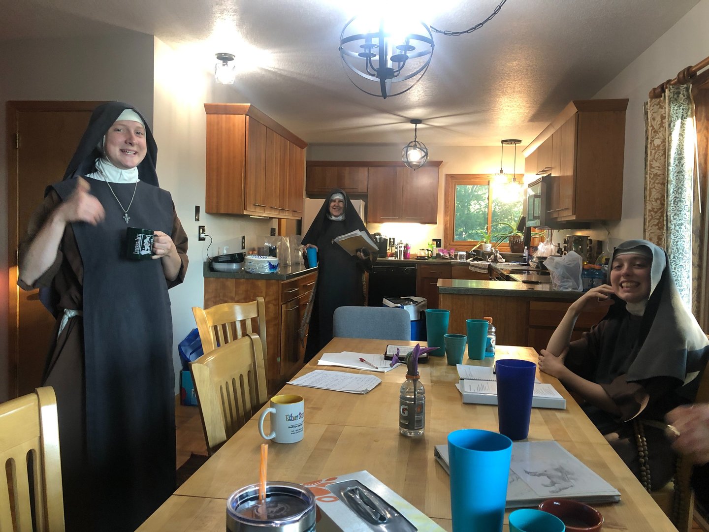 Franciscan Daughters of Mary gathered for a general chapeter