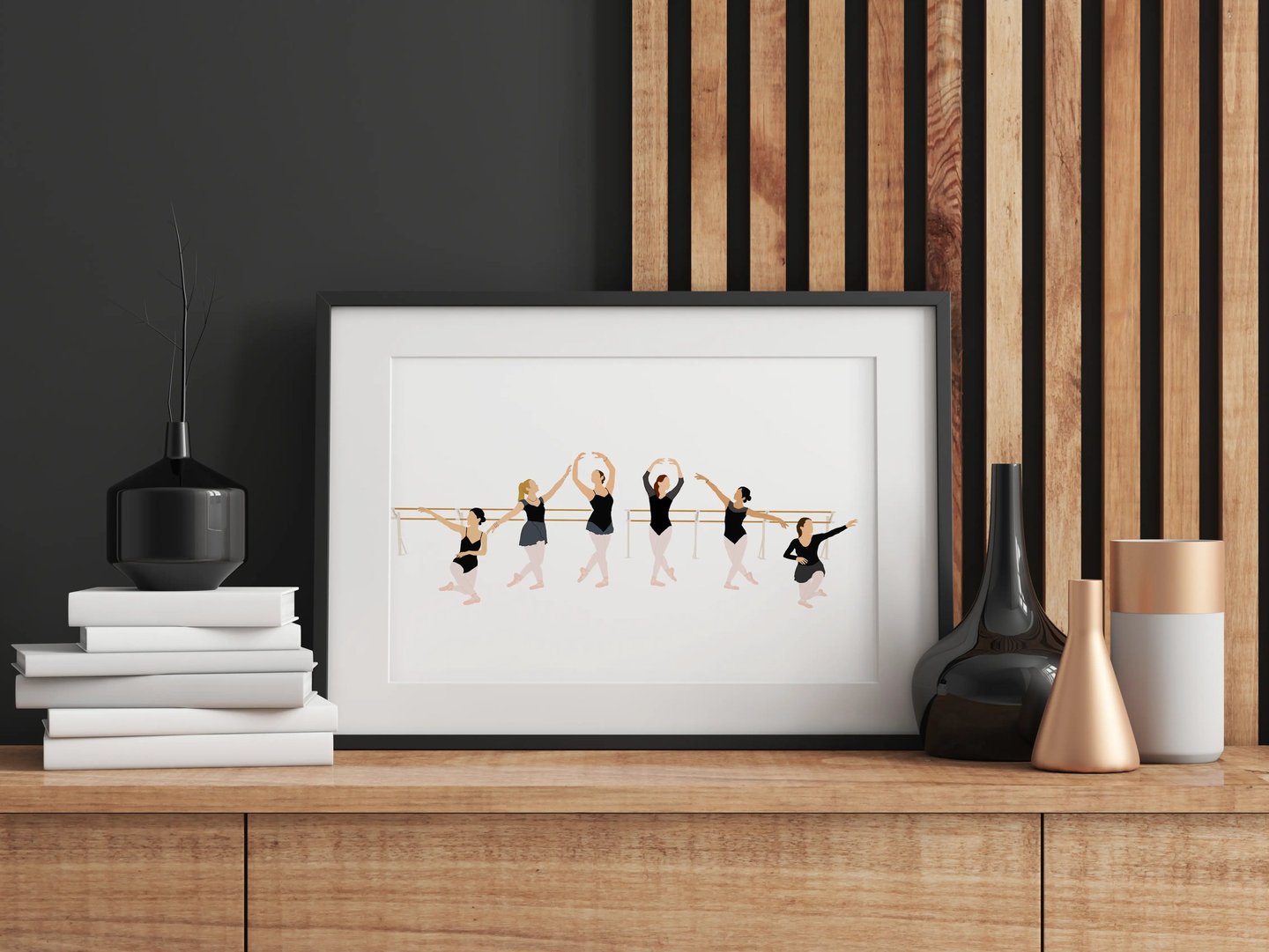 Illustration La salle de danse