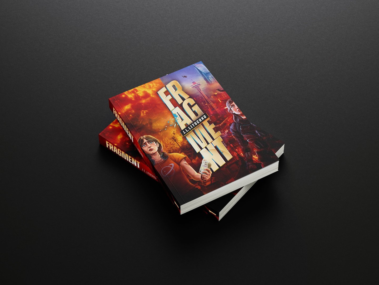 a book with a bookmark and a bookmark on it