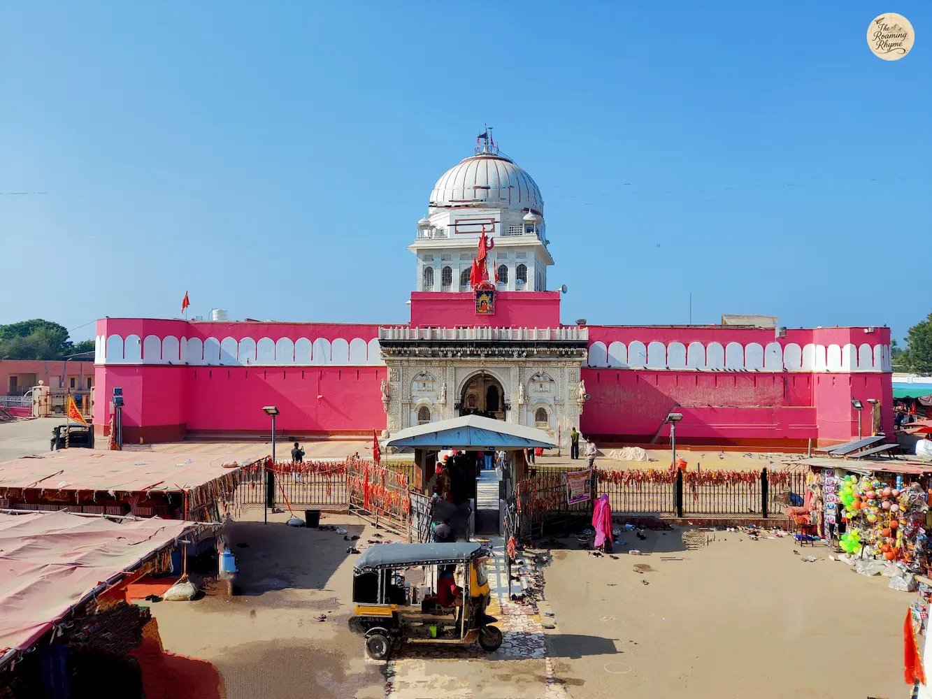 Karni Mata Temple in Deshnok, Rajasthan, known as the Rat Temple, housing thousands of sacred rats.