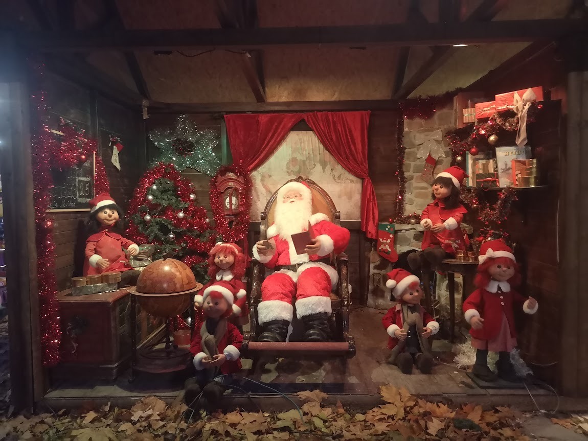 alquiler casa de Papa Noel Navidades.