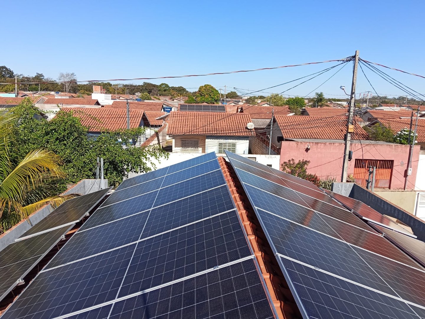 Usina solar em Cuiaba