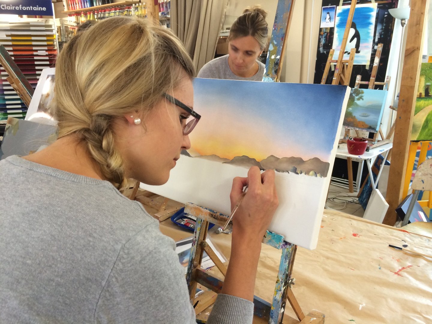 Les cours aux adultes avec Mireille Desroches