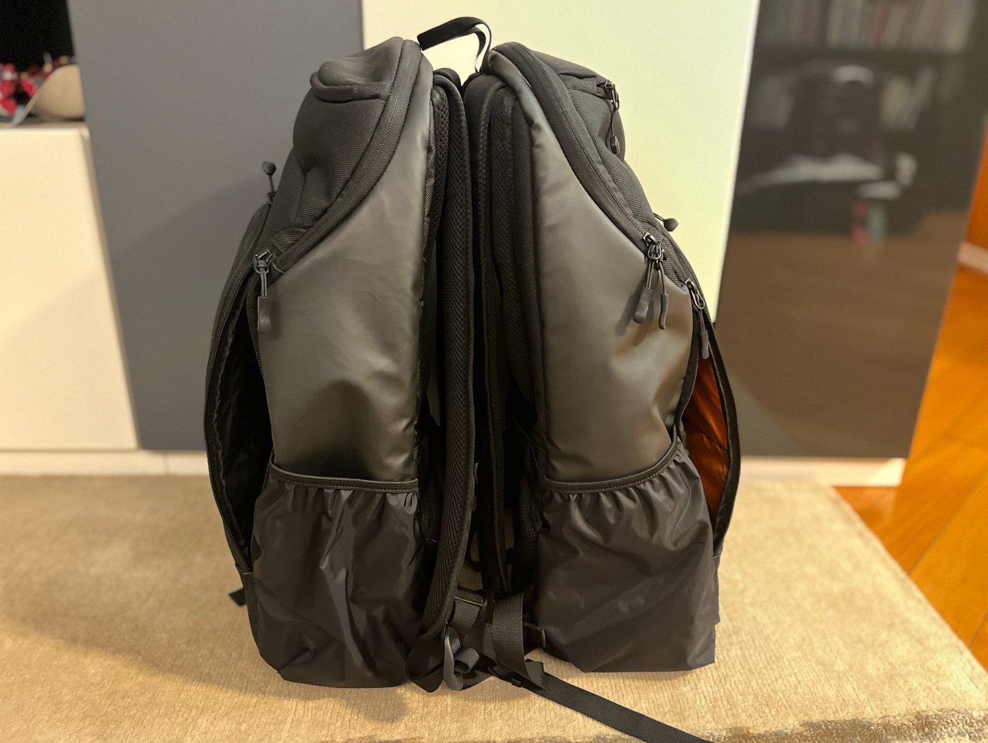Faraday backpack Airline compliant sleek design