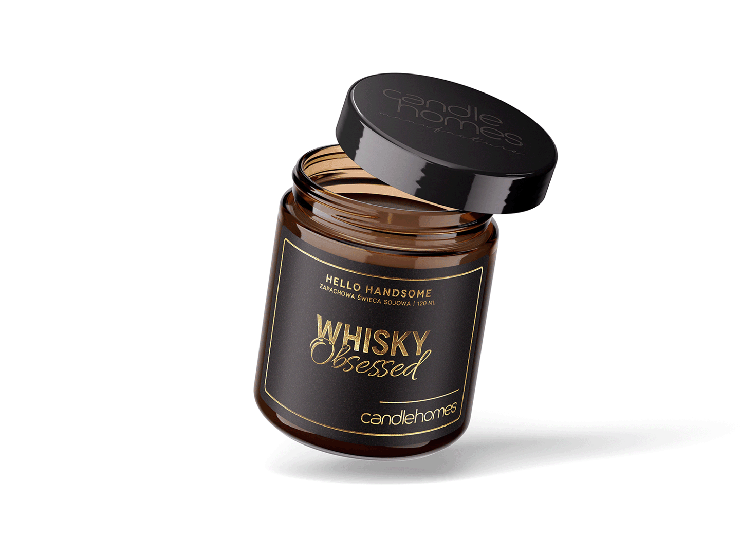 Candle Homes Hello Handsome Whisky Obsessed